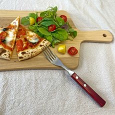 画像5: テーブルフォーク・テーブルナイフ (レッド・ ダーク) (食洗機対応)ステンレス ポリウッド Polywood （21102/470・490_21101/474・494）【直送商品】 (5)