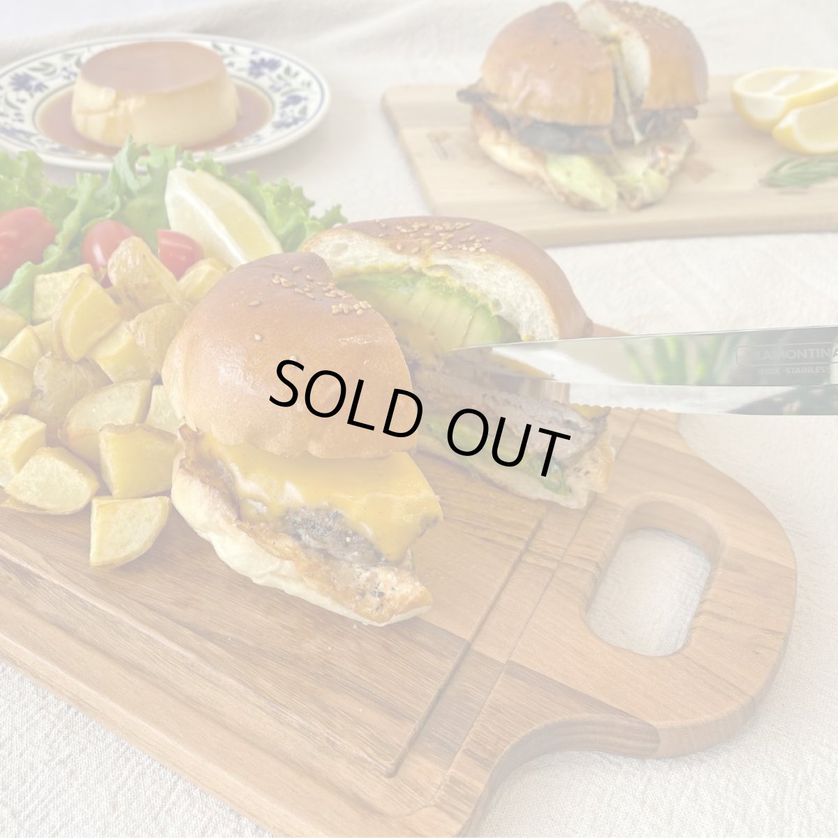 画像3: カッティングボード 手付 まな板 34×23cm(抗菌加工)  タイガーウッド Churrasco シュラスコ 13051/100【直送商品】 (3)