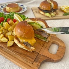 画像3: カッテカッティングボード 手付 まな板 34×23cm(抗菌加工)  タイガーウッド Churrasco シュラスコ 13051/100【直送商品】 (3)