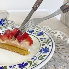 画像5: デザートフォーク・デザートナイフ(レッド・ダーク) (食洗機対応)ステンレス ポリウッド  Polywood 21104/473・493 21105/470・490【直送商品】 (5)