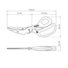 画像6: ユニバーサルキッチンばさみ  スーパーコルト (食洗機対応) 25919/168【直送商品】 (6)