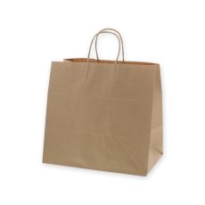 画像1: 301749 紙袋 25チャームバッグ 25CB 34-1 未晒無地100g 50枚 003269101 (1)