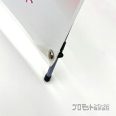 画像5: バナーXスタンド (ブラック) 屋内タイプ (幅510〜650mmまで対応) No.1696 (5)