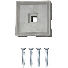 画像1: らくらくバックパネル用 四角樹脂ジョイント (ネジ付) No.99003 (1)